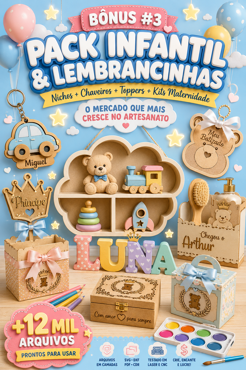 Pack Infantil & Lembrancinhas