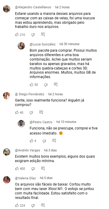 Avaliação real de cliente 2